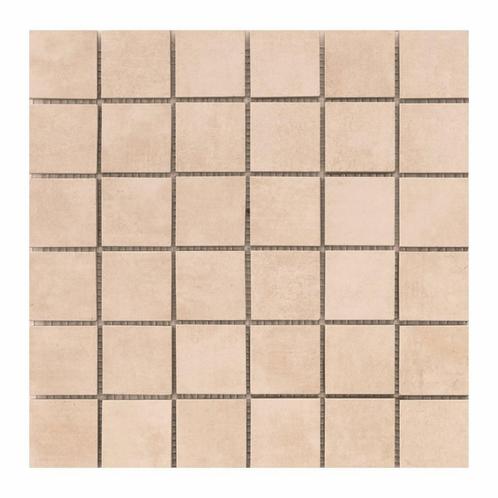 Mozaïektegel Cristacer Pascal Crema 33.3x33.3cm (Prijs per, Doe-het-zelf en Verbouw, Tegels, 20 tot 40 cm, Overige typen, Nieuw