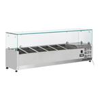 Diverso By Diamond | Opzetkoelvitrine 6x GN 1/4 | 1400x335x4, Ophalen of Verzenden, Nieuw