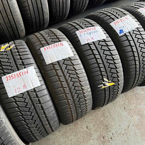 4 x Continental Winter TS850P 225-55-16 Winterbanden 6,5mm, Auto-onderdelen, Banden en Velgen, 16 inch, Winterbanden, 225 mm, Personenwagen