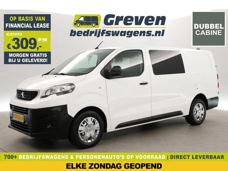 Peugeot Expert 2.0 BlueHDI L3H1 | DC | Airco | Carplay |, Auto's, Bestelauto's, Te koop, Handgeschakeld, Financial lease, Diesel