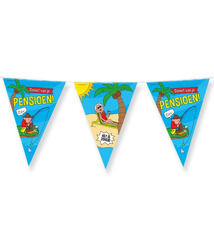 Slingers Pensioen 10m, Hobby en Vrije tijd, Feestartikelen, Nieuw, Verzenden