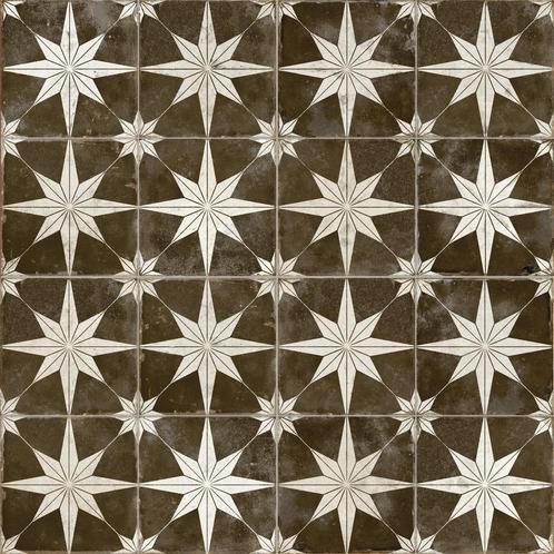 Vloertegel / wandtegel fs star night antraciet 45x45 cm 4 in, Doe-het-zelf en Verbouw, Tegels, Vloertegels, Nieuw, 10 m² of meer