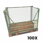 Palletrand inklapbaar 1200x800mm, 1 lange zijde half open,, Ophalen of Verzenden