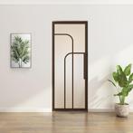 Stalen Taatsdeur - Brons - 4 Vlaks rond - Mat glas, Doe-het-zelf en Verbouw, Minder dan 80 cm, Overige typen, Nieuw, Metaal