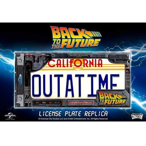 Doctor Collector metalen plaat - Scifi Back to the Future..., Verzamelen, Speelgoed, Verzenden
