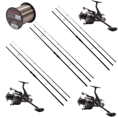 Ultimate Adventure Carp + Free Spirit Set 12ft (3lbs), Watersport en Boten, Hengelsport | Algemeen, Nieuw, Verzenden