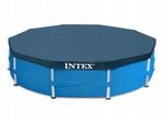 Intex afdekzeil zwembadafdekking 457 cm diameter blauw, Tuin en Terras, Ophalen of Verzenden, Nieuw