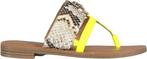 GUESS Genera Dames Slippers - Natural - Maat 38, Kleding | Dames, Verzenden, Nieuw