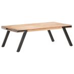vidaXL Salontafel 114x65x40 cm massief mangohout, Huis en Inrichting, Tafels | Salontafels, 100 tot 150 cm, Verzenden, Nieuw, 50 tot 100 cm