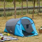 TRUUSK Pop-up Tent Voor 1-2 Personen Kampeertent Voor 3 Seiz, Verzenden, Nieuw