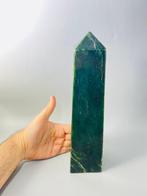 Jade - Toren - Grote obelisk - Natuurlijke steen - Intens