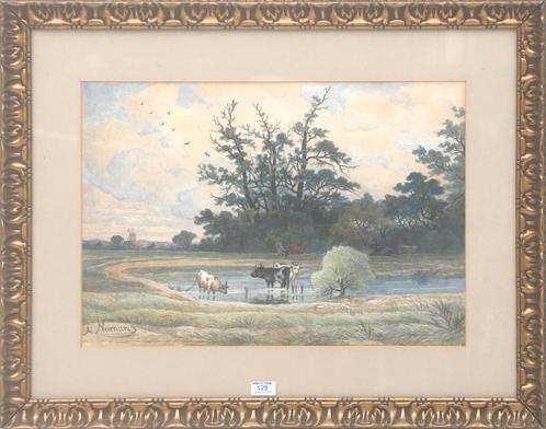 Auguste Numans (1823-c.1883), Antiek en Kunst, Kunst | Schilderijen | Klassiek