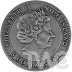Niue. 5 Dollars 2022 Cernunnos - High Relief - Antique, Postzegels en Munten