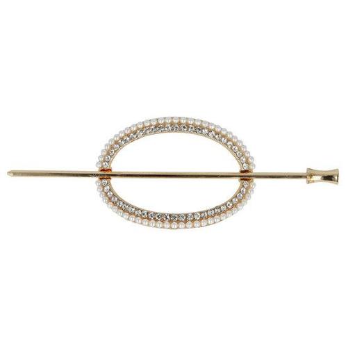 Haarspeld Pin Strass Steentjes Parel Wit Goud, Sieraden, Tassen en Uiterlijk, Uiterlijk | Haarverzorging