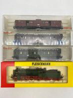 Fleischmann H0 - 4800 : 5802 : 5801 : 5800 - Treinset (4), Hobby en Vrije tijd, Modeltreinen | H0, Nieuw