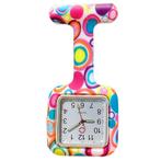 Fako® - Verpleegstershorloge - Siliconen Vierkant - Bubbels, Sieraden, Tassen en Uiterlijk, Horloges | Dames, Verzenden, Nieuw