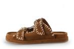 Manfield Slippers in maat 40 Beige | 10% extra korting, Slippers, Verzenden, Beige, Zo goed als nieuw