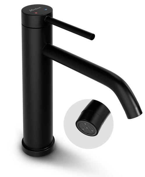 Wastafelkraan - WC - Zwart [NYX], Doe-het-zelf en Verbouw, Sanitair