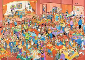 Jumbo puzzel Jan van Haasteren De G van €18,99 voor €15,20 beschikbaar voor biedingen