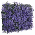 Hek met kunstbladeren24 st 40x60 cm paars (Tuinieren), Tuin en Terras, Nieuw, Verzenden