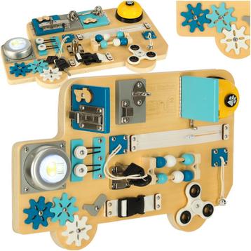 LULILO Buso Montessori Activity Bus XL – Houten Busyboard beschikbaar voor biedingen