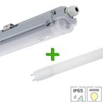 LED TL armatuur IP65 120 cm incl. LED TL buis 18W 4000K, Verzenden, Nieuw, Functioneel