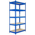 10 x Q-rax Stellingkasten - 90x50x180 cm - Blauw - 100%, Verzenden