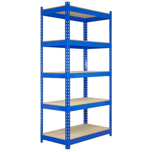 10 x Q-rax Stellingkasten - 90x50x180 cm - Blauw - 100%, Zakelijke goederen, Kantoor en Winkelinrichting | Magazijn, Stelling en Opslag