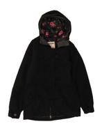 NIKE Womens Hooded Ski Jacket US 7/9 Medium Black Polyester, Verzenden, Nieuw