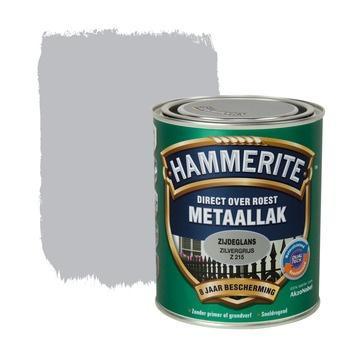 Hammerite Metaallak Zilvergrijs Z215 Zijdeglans 750 ml, Doe-het-zelf en Verbouw, Verf, Beits en Lak, Nieuw, Ophalen of Verzenden