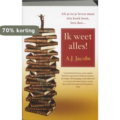 Ik Weet Alles 9789022991206 A.J. Jacobs, Boeken, Literatuur, Gelezen, Verzenden