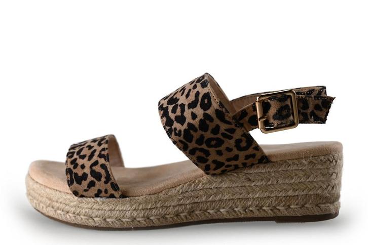 Dolcis Sandalen in maat 39 Panter, Kleding | Dames, Schoenen, Overige kleuren, Zo goed als nieuw, Sandalen of Muiltjes, Verzenden