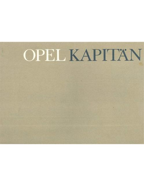 1964 OPEL KAPITÄN BROCHURE FRANS, Boeken, Auto's | Folders en Tijdschriften