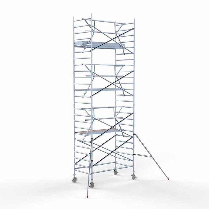 Rolsteiger 135 x 8,2 meter werkhoogte Basic, Doe-het-zelf en Verbouw, Steigers, Rolsteiger of Kamersteiger, Nieuw, 5 meter of hoger