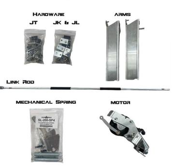 Rock Slide Rebuild Kit for Gen2 Step Sliders - JK 2.0 4D beschikbaar voor biedingen