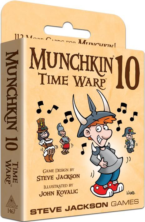 Munchkin 10 - Time Warp | Steve Jackson Games - Kaartspellen, Hobby en Vrije tijd, Gezelschapsspellen | Kaartspellen, Nieuw, Verzenden