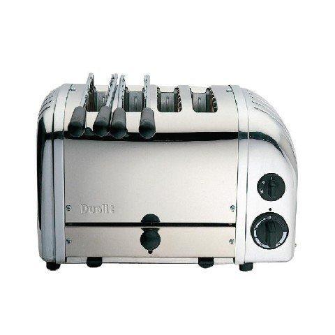 Combi brood/tosti toaster - 4 sleuven met 2 klemmen, Zakelijke goederen, Horeca | Keukenapparatuur, Nieuw in verpakking, Verzenden