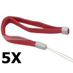 Polsbandje voor Nintendo Wii PSP DS DSL Rood 5x, Verzenden, Nieuw