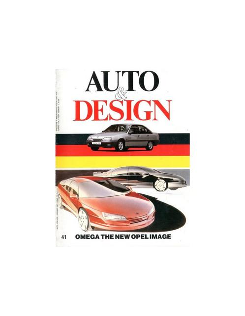 1987 AUTO & DESIGN MAGAZINE ITALIAANS & ENGELS 41, Boeken, Auto's | Folders en Tijdschriften