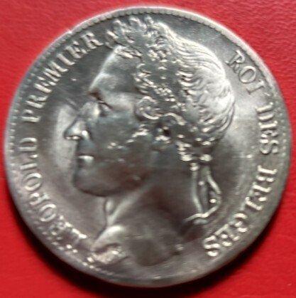 België. Leopold I. 5 Francs 1833 (Zonder minimumprijs), Postzegels en Munten, Munten | Nederland