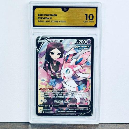 Pokémon Graded card - Sylveon - GG 10, Hobby en Vrije tijd, Verzamelkaartspellen | Pokémon