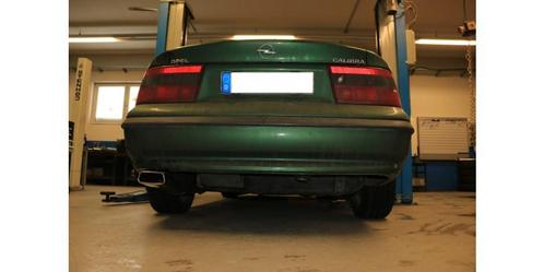 FOX Opel Calibra A/ Calibra A 4x4 einddemper Ø50mm - 145x65, Auto-onderdelen, Uitlaatsystemen, Nieuw, Verzenden