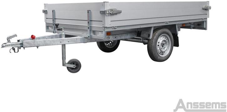 Anssems Plateauwagen PLTT 750kg 251×150, Auto diversen, Aanhangers en Bagagewagens, Ophalen of Verzenden