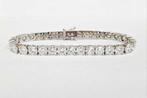 Tennis armband - 14 karaat Witgoud - 17.11ct. tw. Diamant