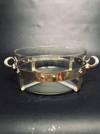 Nilsjohan - Kom - Glass and Metal Serving Dish - Glas,