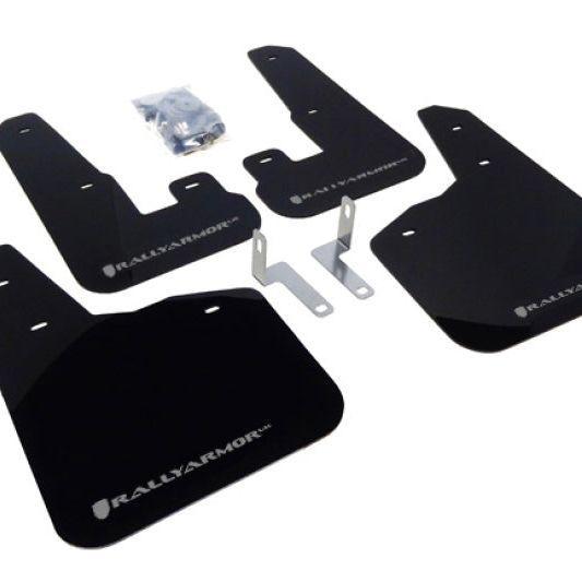 Rally Armor 10-14 Subaru Legacy Black UR Mud Flap w/ Silver, Auto-onderdelen, Carrosserie en Plaatwerk, Ophalen of Verzenden