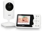 Alecto DVM-64 - Babyfoon met camera - 2.4 scherm - Wit, Verzenden, Zo goed als nieuw