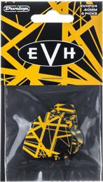 Jim DunlopEddie Van Halen Max Grip plectrum 0.60 mm 6-pack, Ophalen of Verzenden, Nieuw, Elektrische gitaar