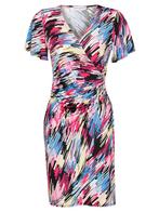Jurk Emmy Multi, jurk casual roze|blauw|multi, Nieuw, Verzenden