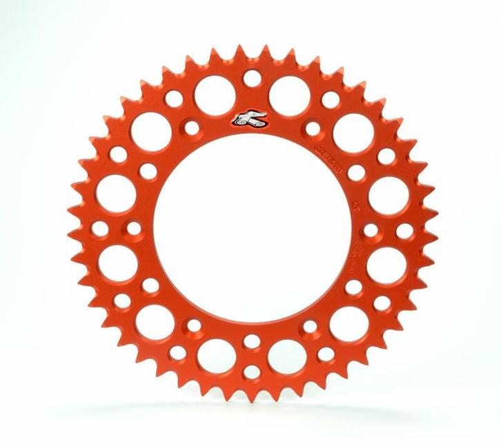 Renthal 23-24 KTM 350 EXC-F Rear Grooved Sprocket - Orange, Auto-onderdelen, Remmen en Aandrijving, Ophalen of Verzenden